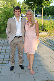 Eva Grünbauer mit Mann
